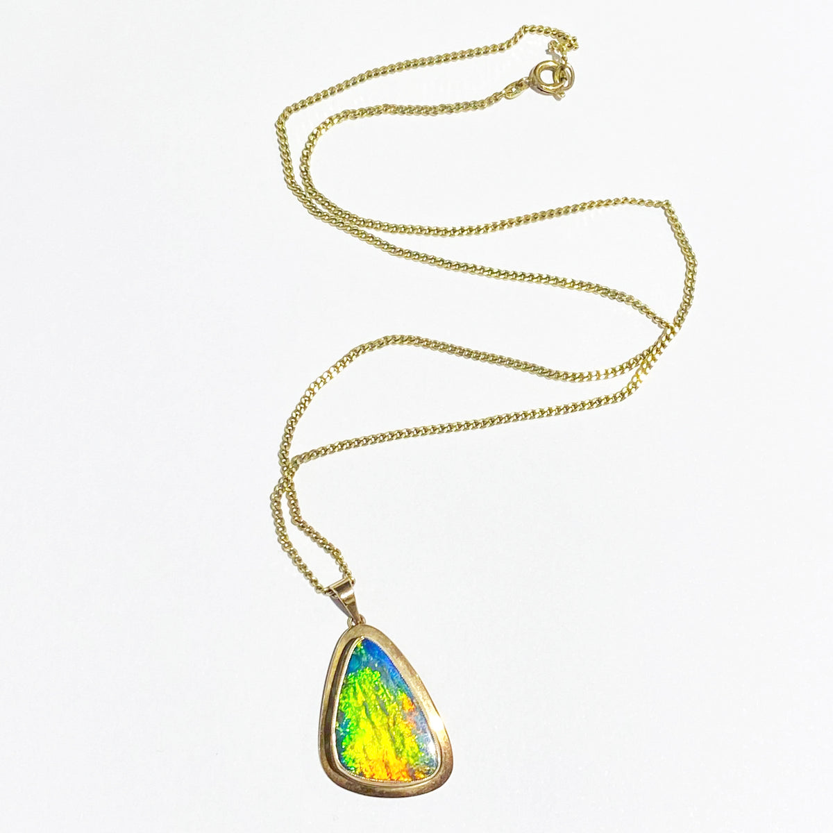 Vintage Australian Opal Pendant