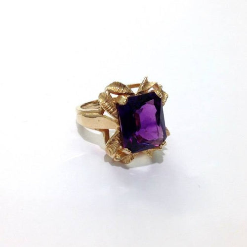 Vintage Amethyst Cocktail Ring