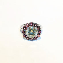 Diamond and Pink Tourmaline Ring