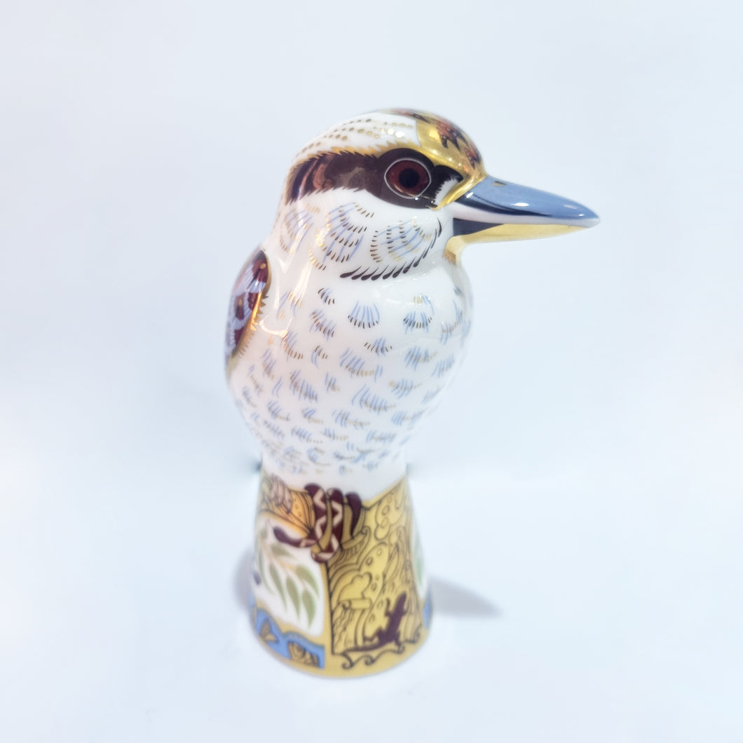 Vintage Royal Crown Derby Kookaburra Porcelain Figurine