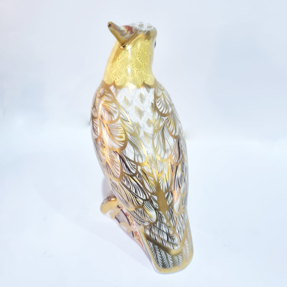 Vintage Royal Crown Derby Cockatoo Porcelain Figurine