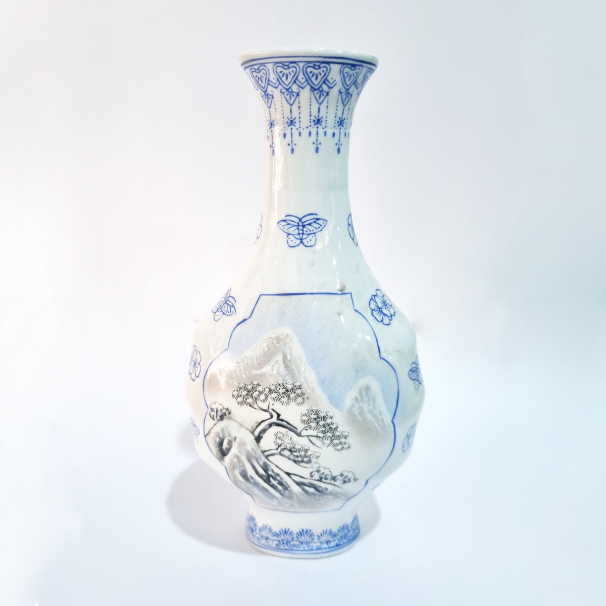 Antique Chinese Eggshell Porcelain Small Vase