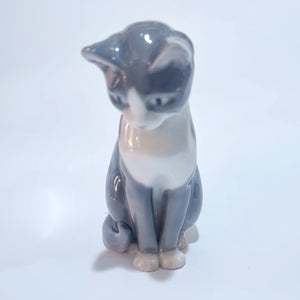 Antique Bing and Grondahl Porcelain Cat Figurine