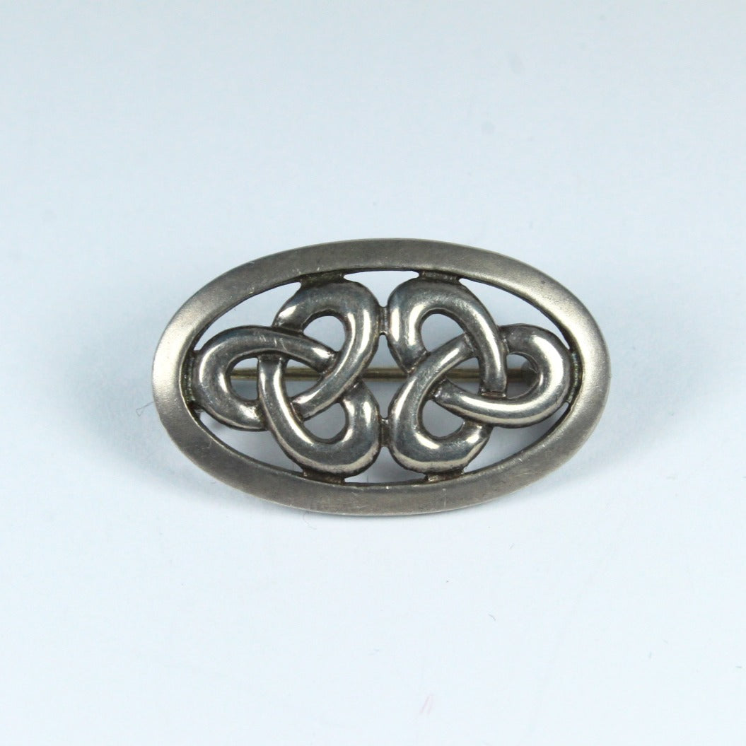 Sterling Silver Celtic Knot Baby Brooch