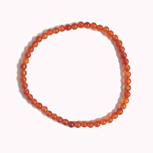 Carnelian Beaded Bracelet