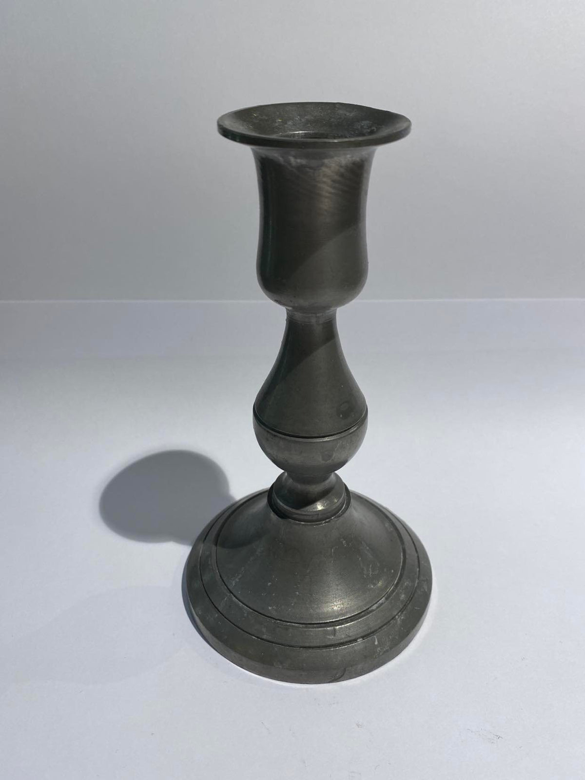 Pewter Small Candlesticks