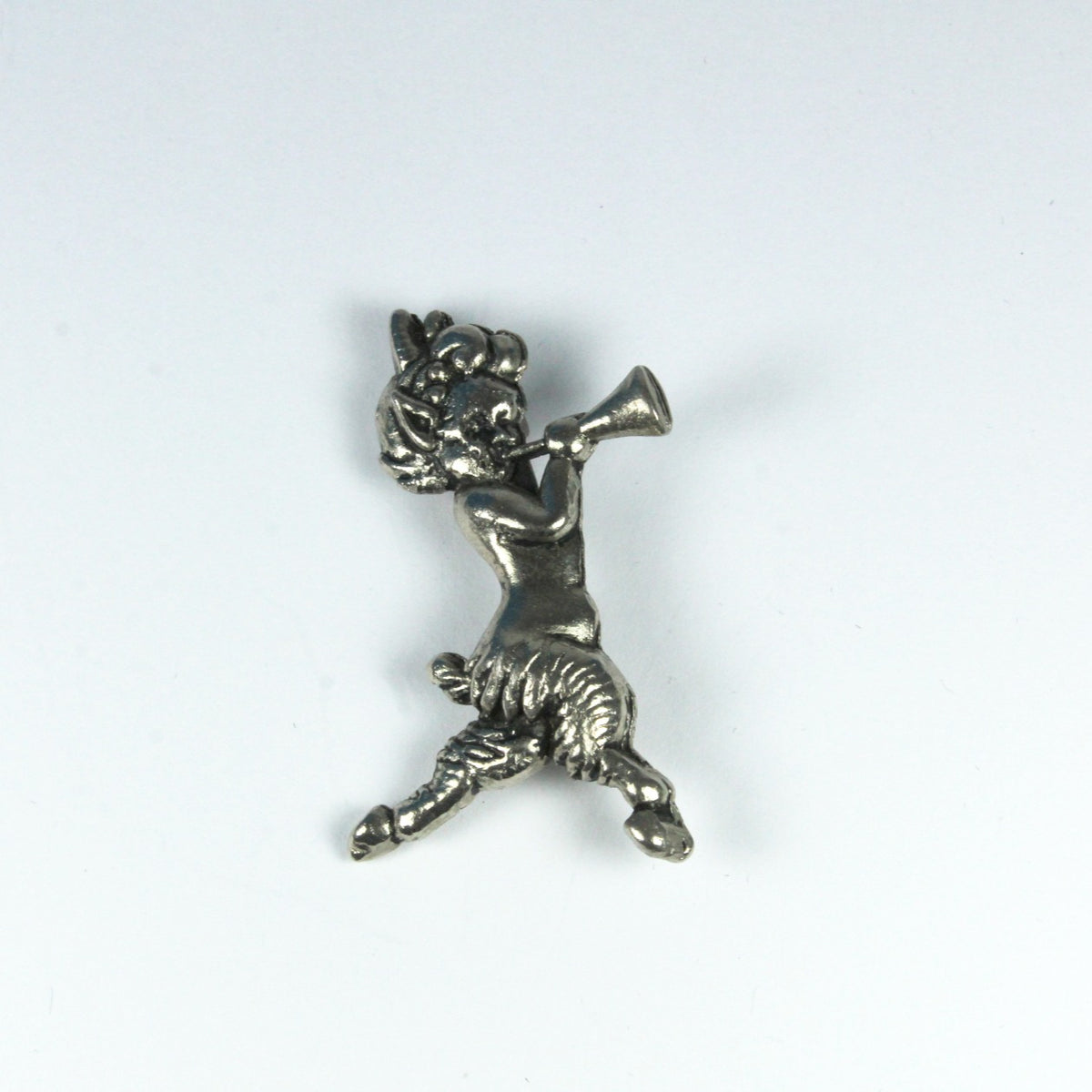 Sterling Silver "Pan" Brooch