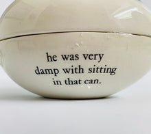 Vintage 'Beatrix Potter' Peter Rabbit Porcelain Egg Box