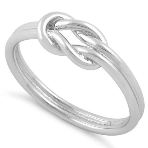 Sterling Silver Reef Knot Ring