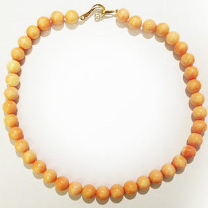 Conch Shell Bead Necklace