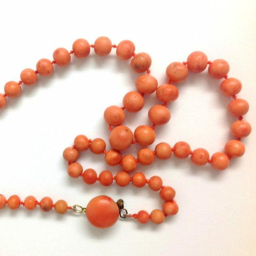 Natural Undyed Vintage Coral Strand