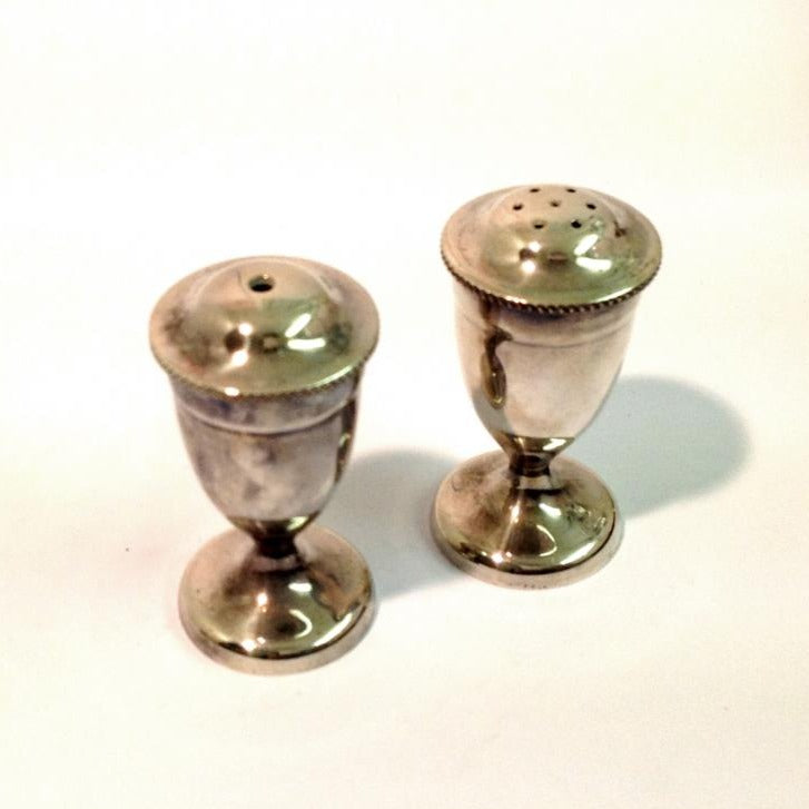 Silver Plated Salt and Pepper Shakers