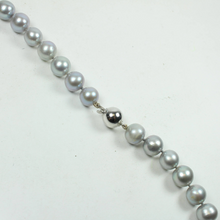 Light Grey Freshwater Pearl Beaded Necklace