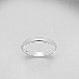 Sterling Silver 3mm Band