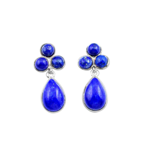 Lapis Lazuli Sterling Silver Earrings