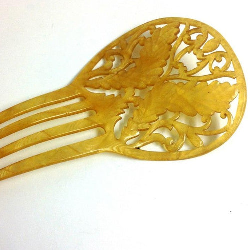 Antique Celluloid Hair Comb