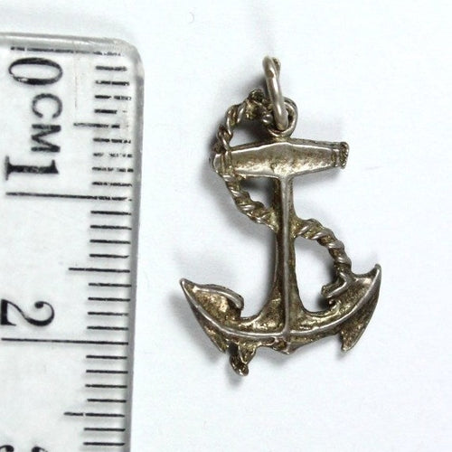 Sterling Silver Anchor Charm