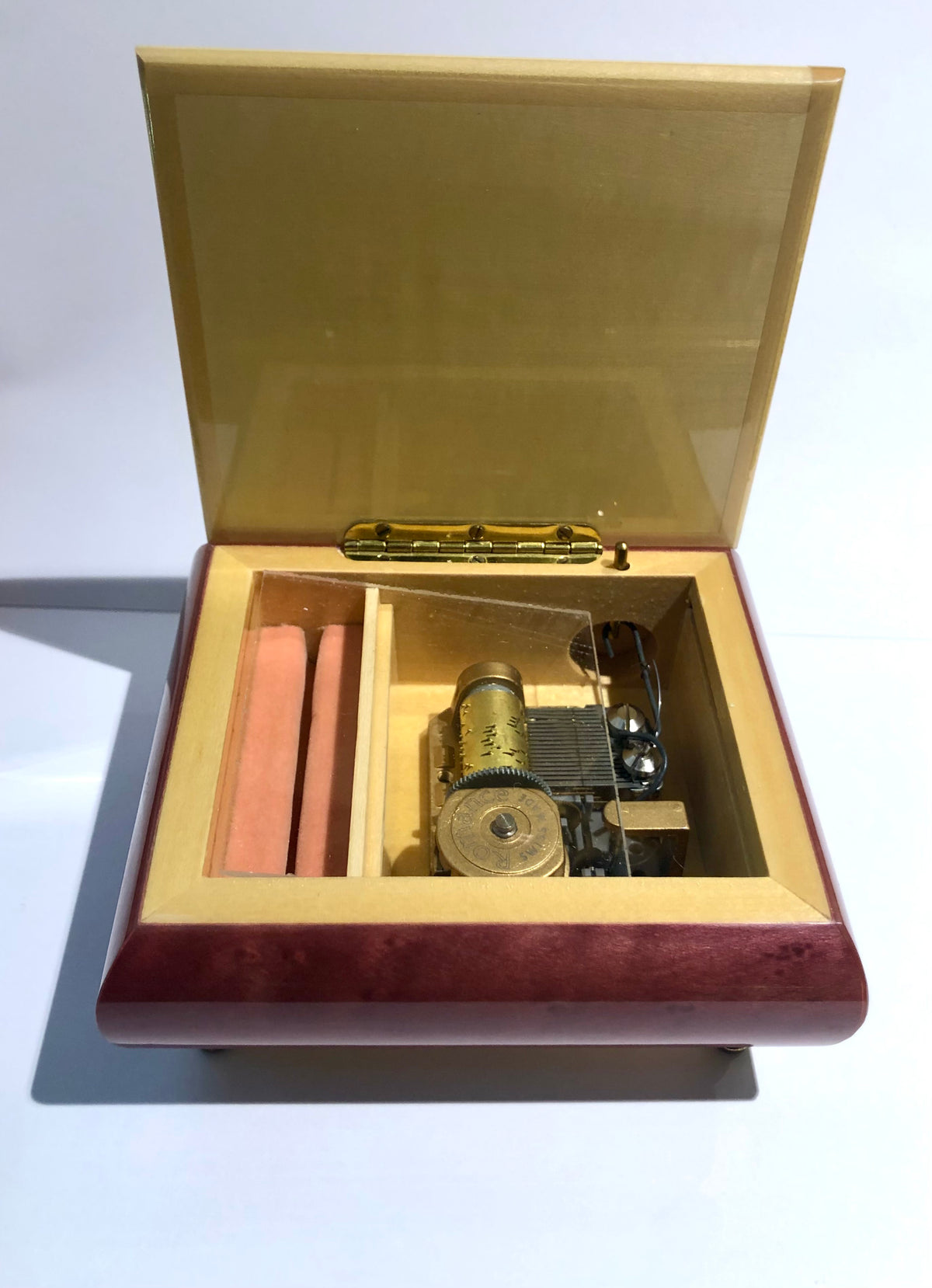 Musical Jewellery Box In Marquetry