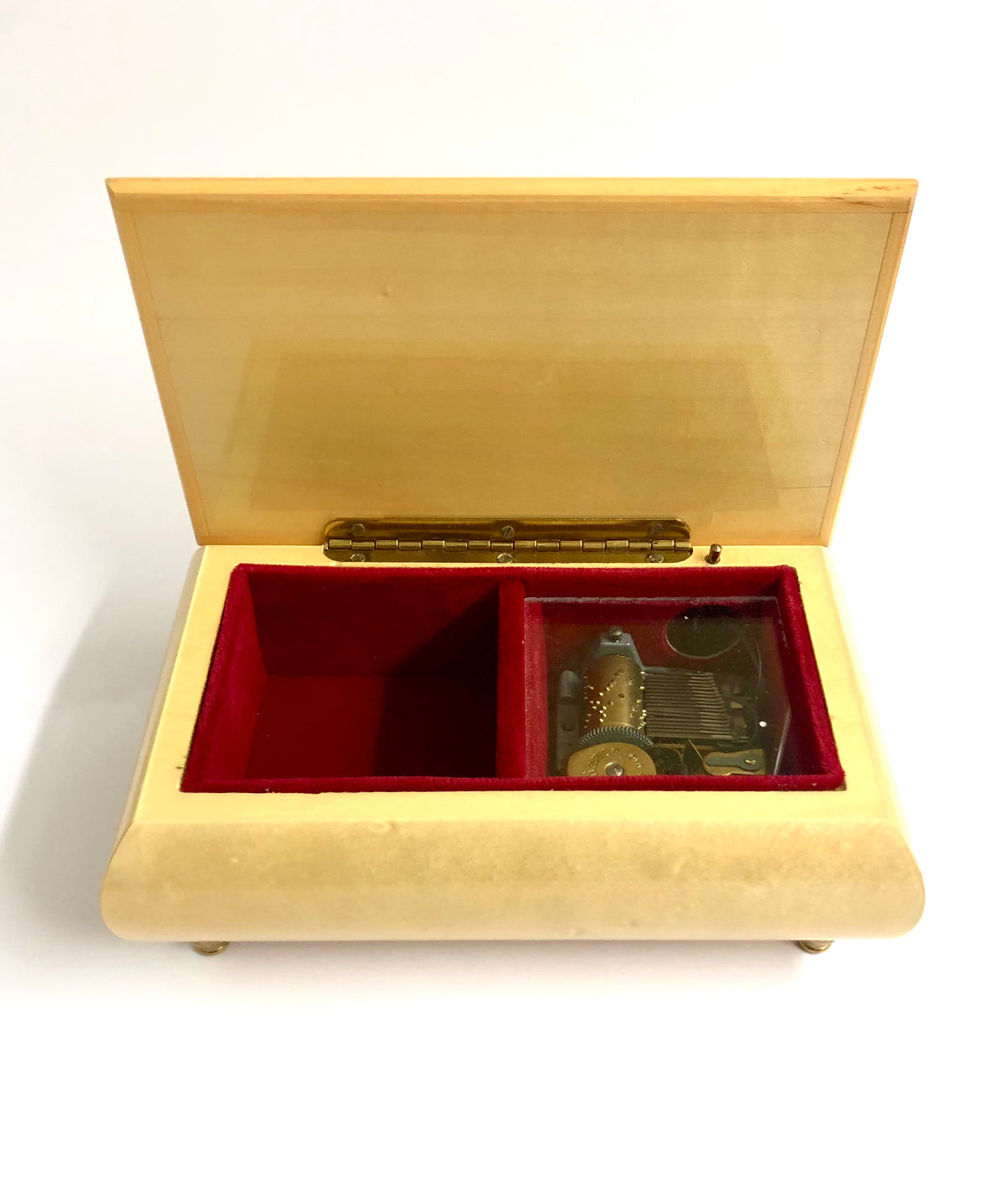 Musical Jewellery Box In Marquetry