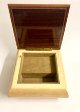 Musical Jewellery Box In Marquetry