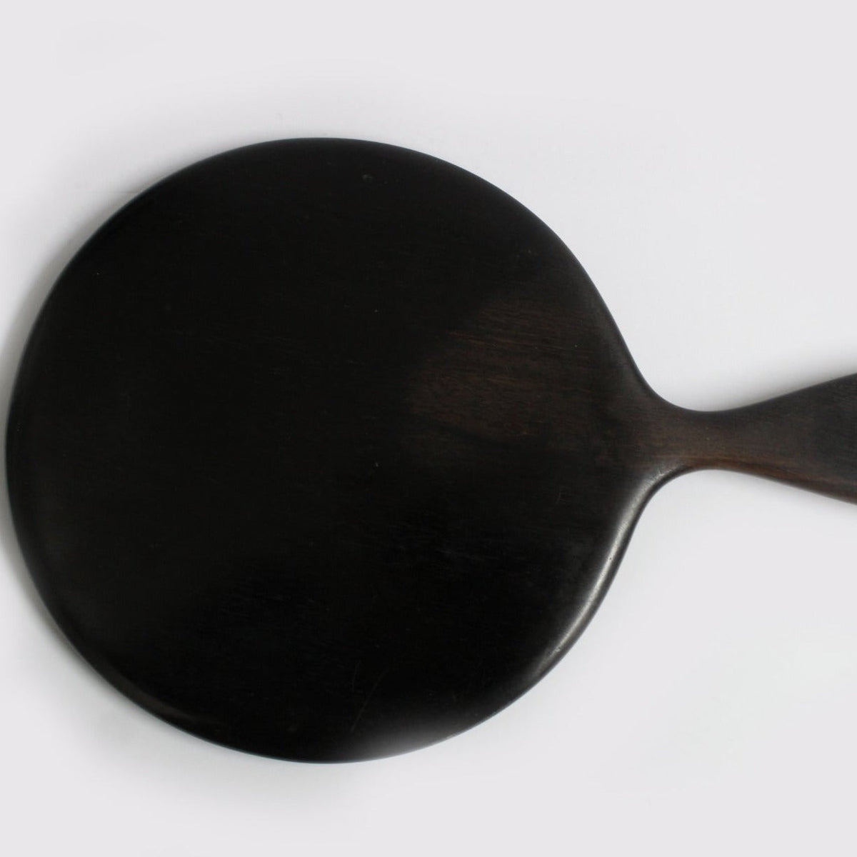 Antique Edwardian Wooden Hand-Mirror