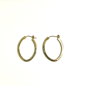 14ct Yellow Gold Hoops