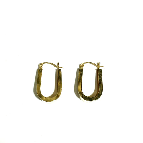 14ct Yellow Gold Hoops