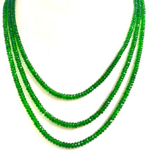 Chrome Green Diopside Beaded Necklace