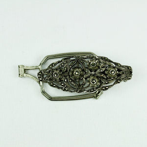 Lovely Vintage Hand Held Marcasite Spectacles
