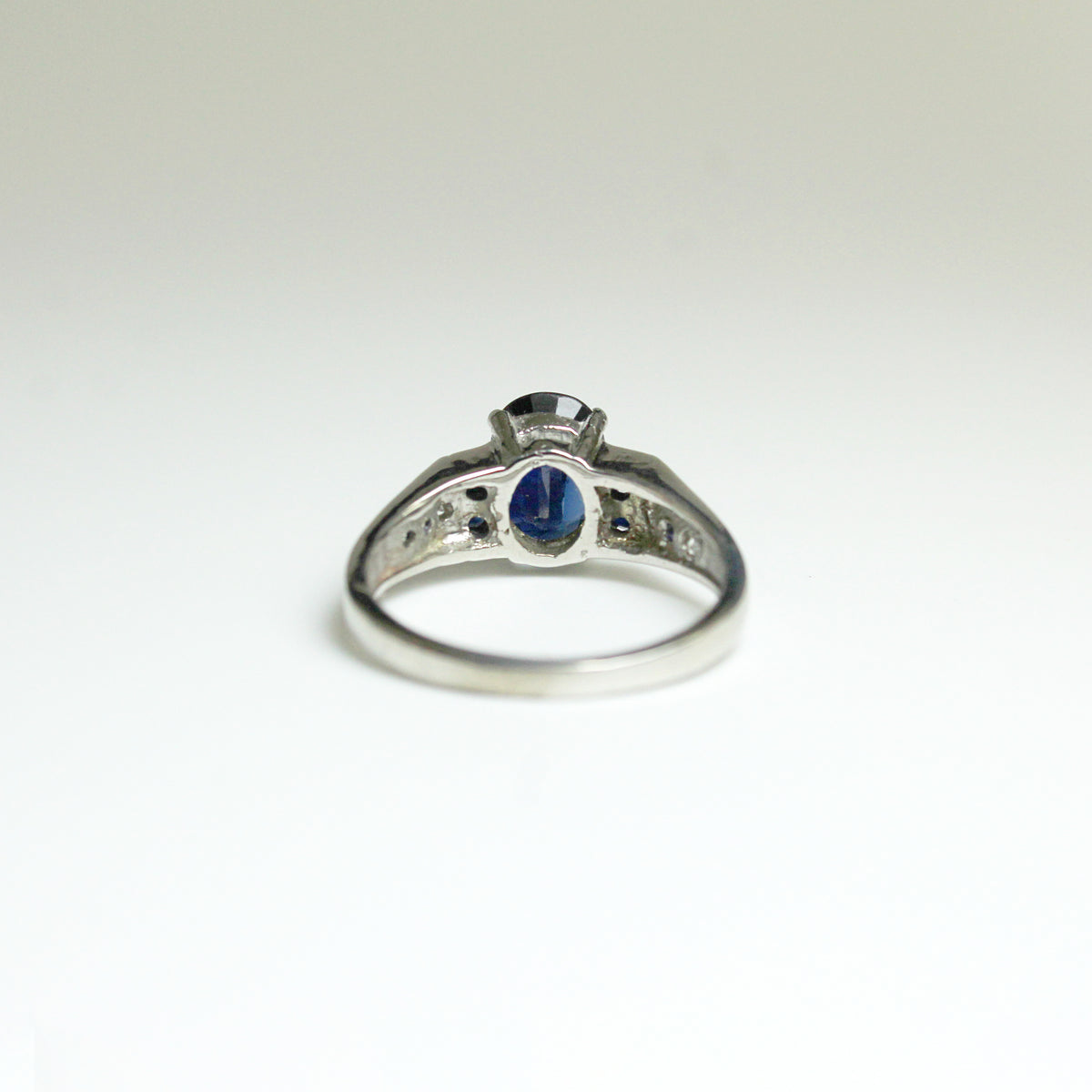 Australian Sapphire and Diamond Dress Ring