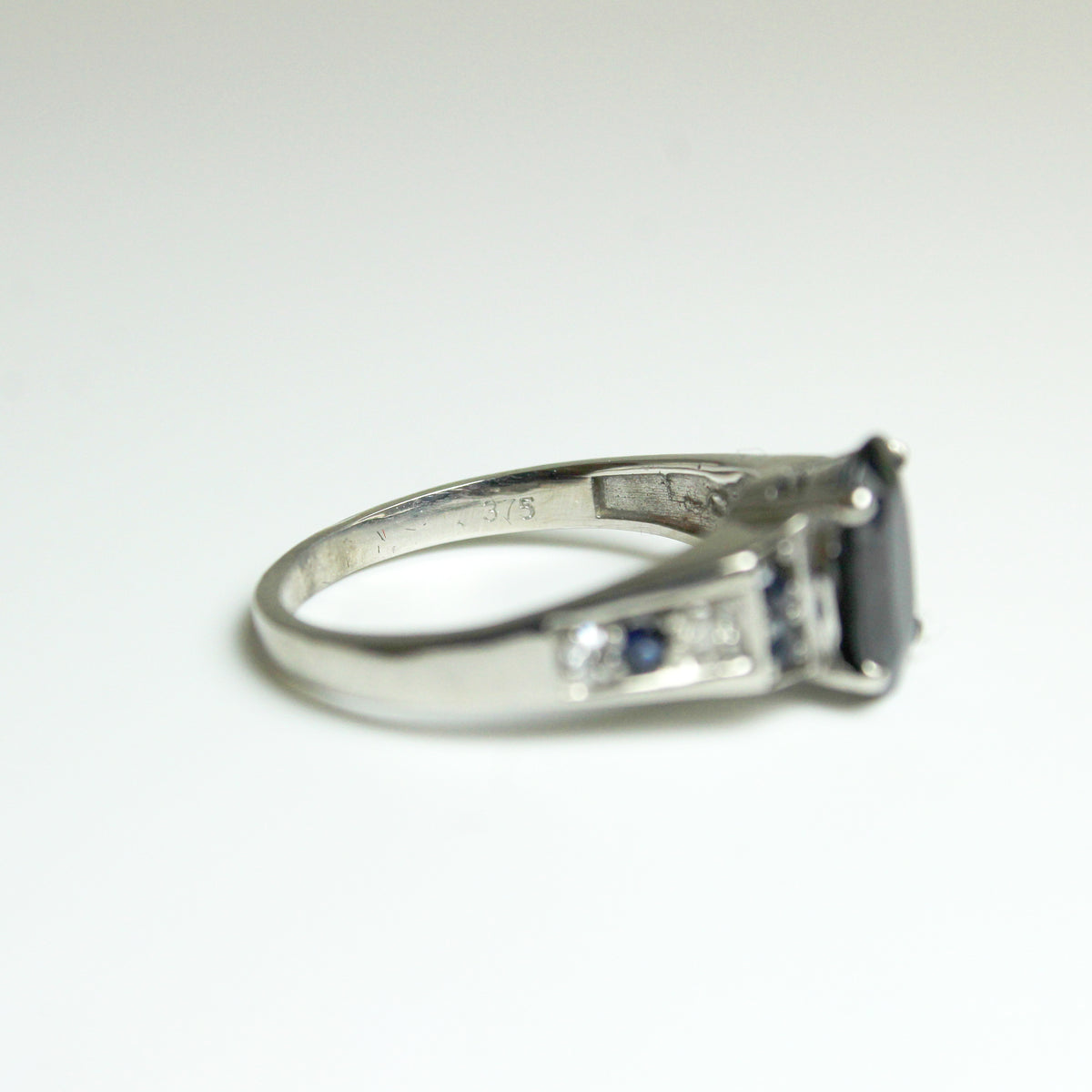 Australian Sapphire and Diamond Dress Ring