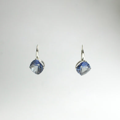 Blue Mystic Quartz Earrings