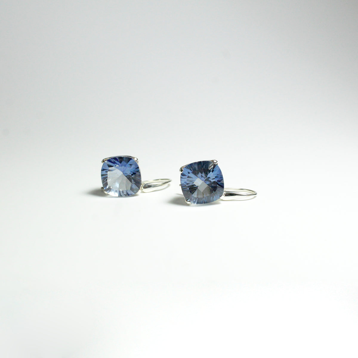 Blue Mystic Quartz Earrings