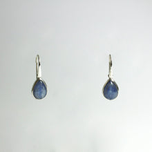 Sterling Silver 4.33ct Kyanite Hook Drop Earrings