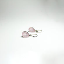 Sterling Silver 4.74ct Morganite Hook Drop Earrings