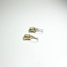 Sterling Silver 4.61ct Citrine Hook Drop Earrings