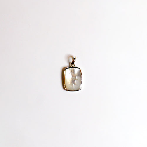 Sterling Silver Mother of Pearl Pendant