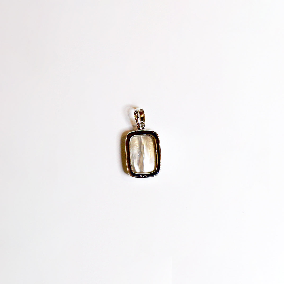 Sterling Silver Mother of Pearl Pendant