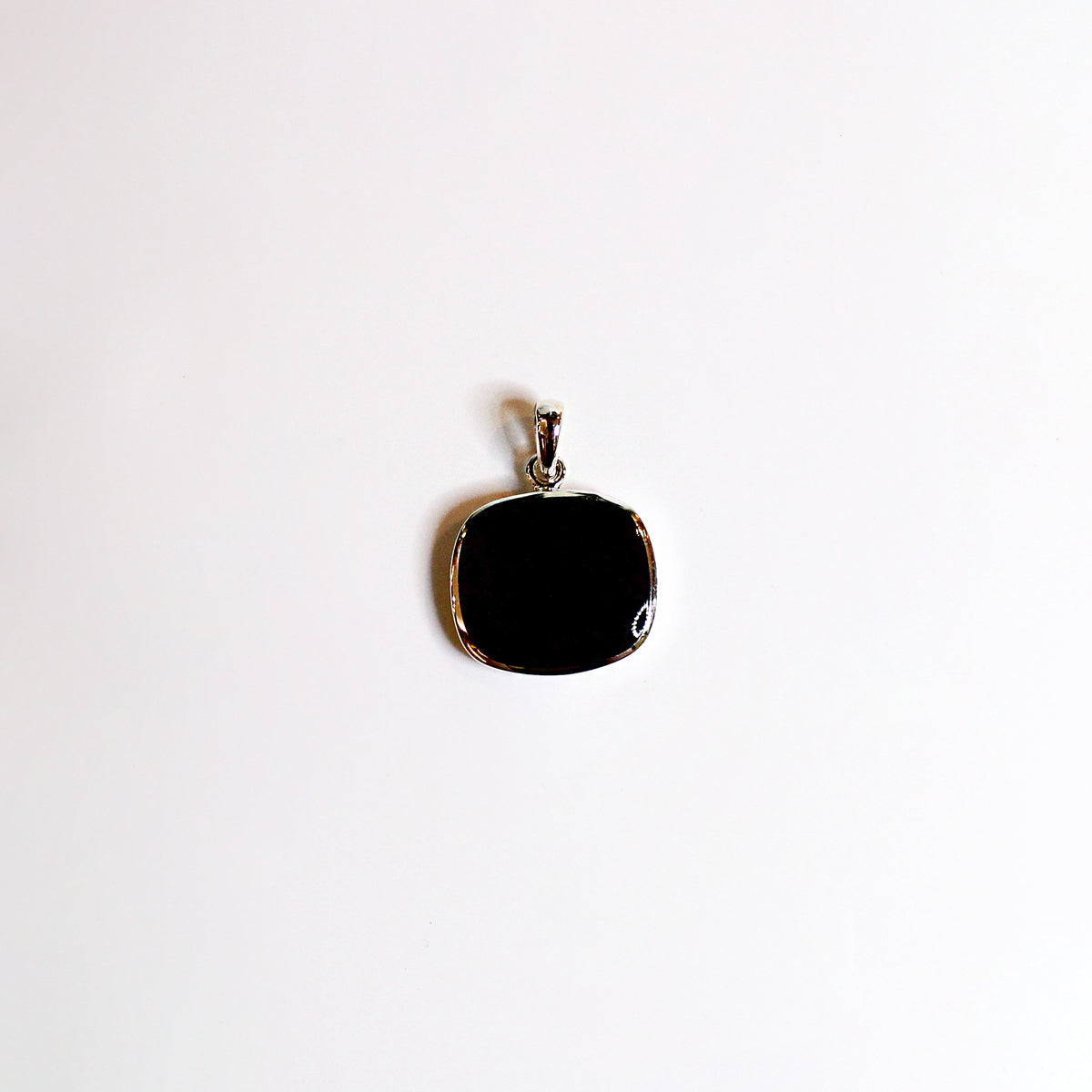 Sterling Silver Black Onyx Pendant