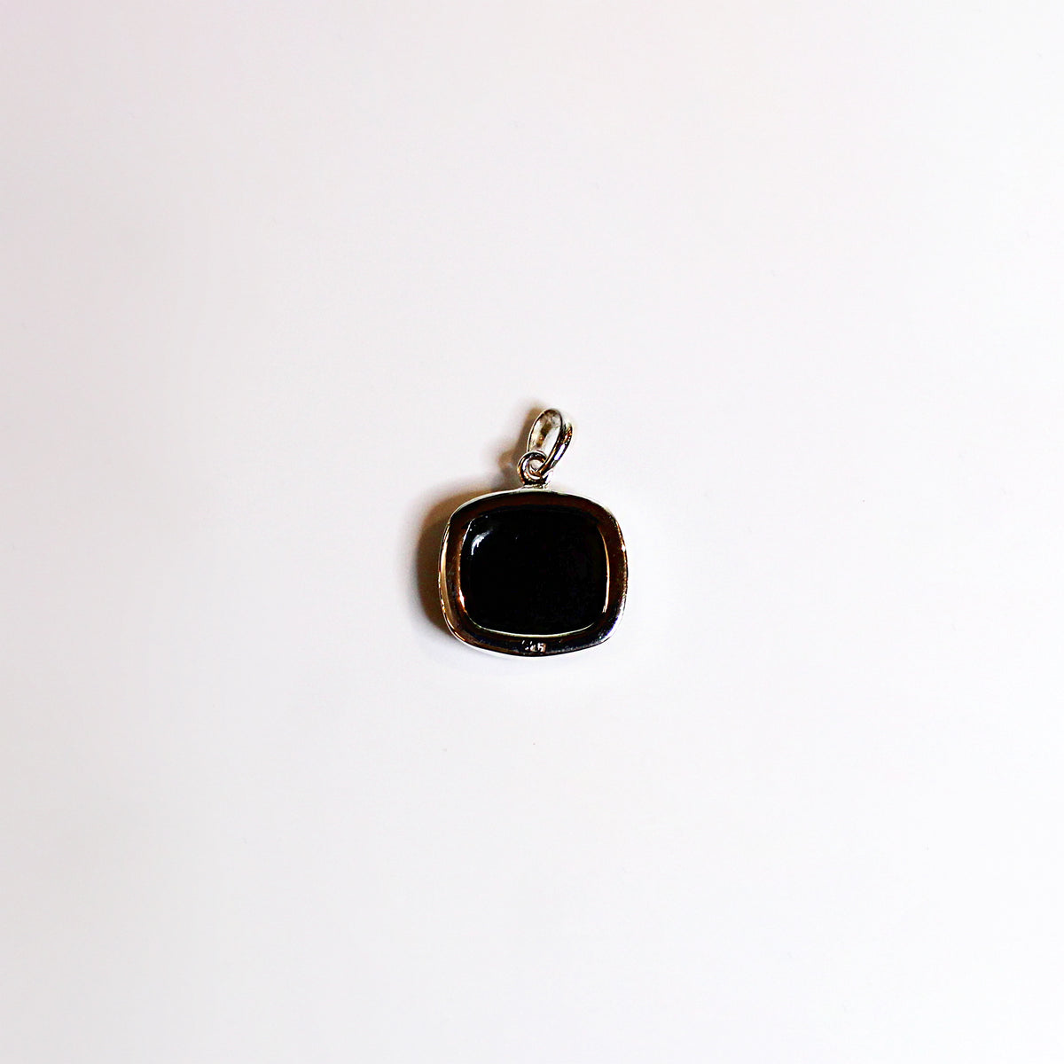 Sterling Silver Black Onyx Pendant