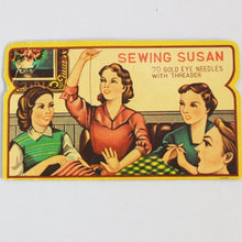 Original Vintage Printed "Sewing Susan" Needle Case