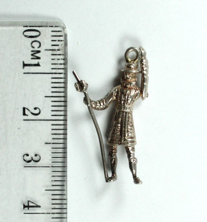 Sterling Silver Beefeater Charm
