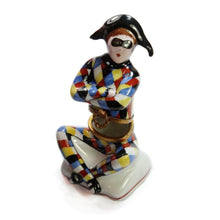 Limoges Porcelain Jester trinket box