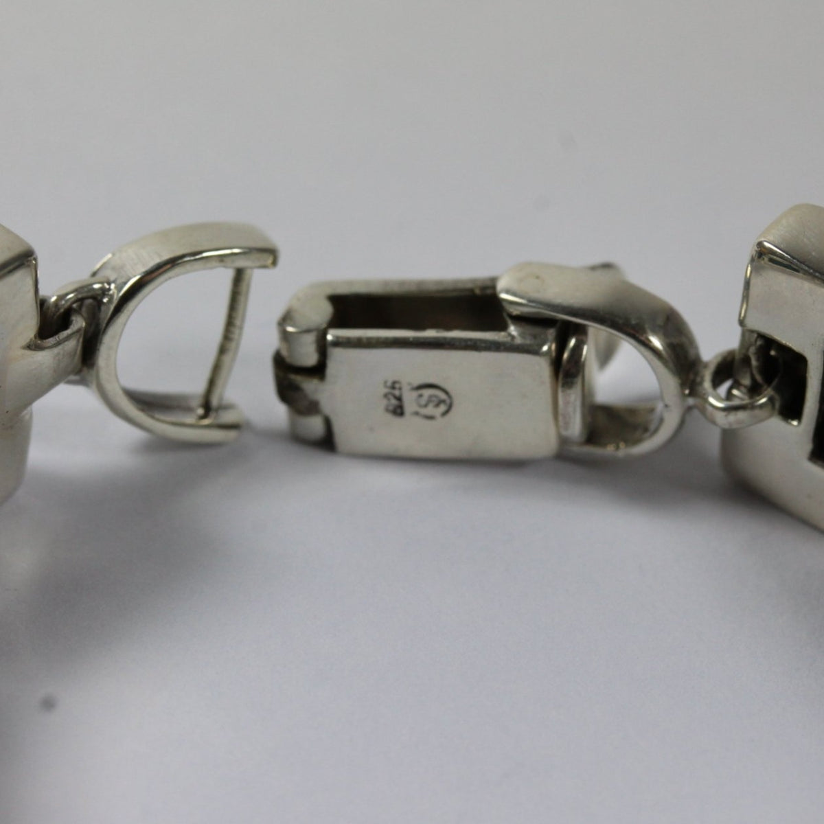 Sterling Silver Turquoise Inlay Panel Bracelet