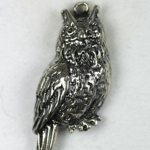 Sterling Silver Owl Charm