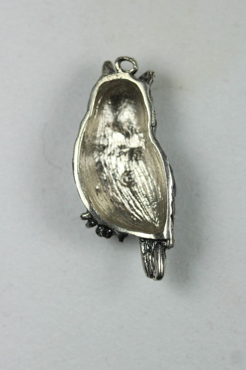 Sterling Silver Owl Charm