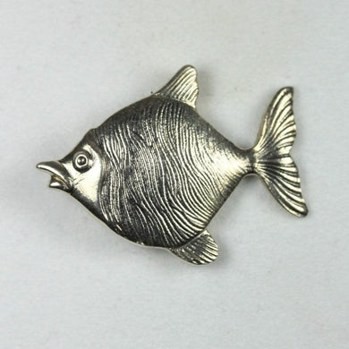 Sterling Silver Flounder Charm