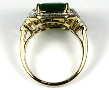 Colombian Emerald and Diamond Dress Ring