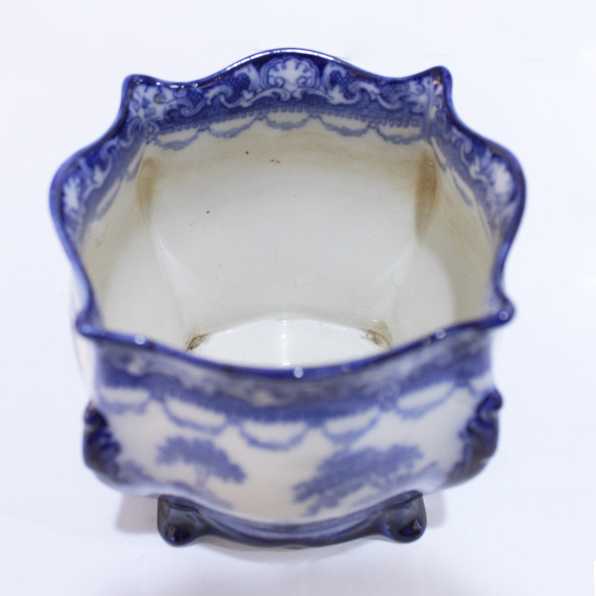 Antique Royal Doulton Burslem "Watteau" Pattern Vase