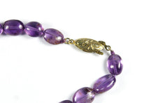 Natural Amethyst Beaded Necklace
